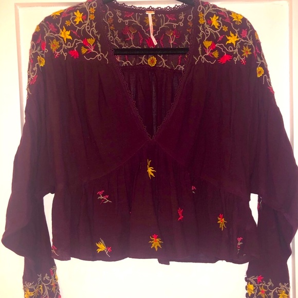Free People purple top - Picture 1 of 4